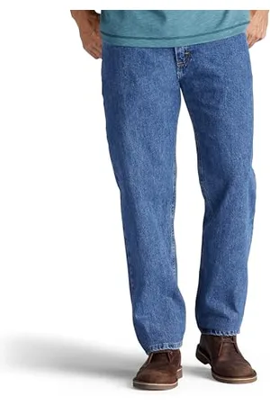 Lee Herren Jeans mit lockerer Passform und geradem Bein, Mittel, Stein, 29W / 30L