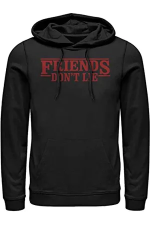 Stranger Things Unisex Friends Dont Lie Hoodie, , 3XL