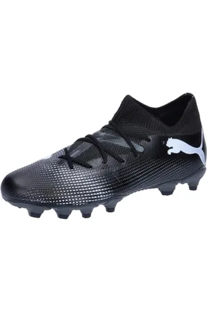 PUMA Jungen Unisex Kinder Future 7 Match FG/AG Jr Soccer Shoe, Black White, 28 EU