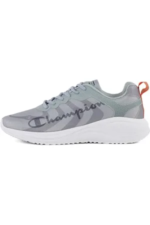 Champion Herren Syphon Script Low Sneakers, Grau (ES006), 42.5 EU