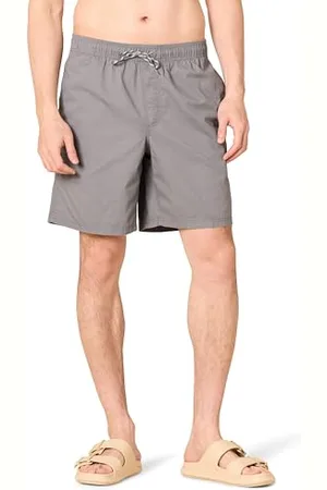 Amazon Herren Walkshorts Schrittlänge 20 cm lockere Passform mit Kordelzug (in Übergröße erhältlich), , M