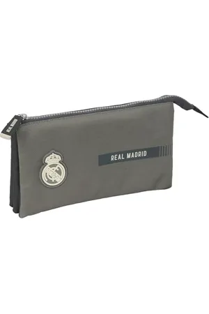 Safta Real Madrid 3. Team 24/25, Federmäppchen für Kinder, ideal für Kinder im Schulalter, bequem und vielseitig, Qualität und Widerstandsfähigkeit, 22 x 3 x 12 cm, , M, Casual