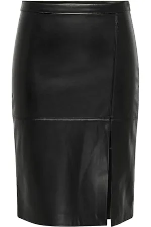 ONLY ONLNEWOLINE Faux Leather Skirt CC OTW