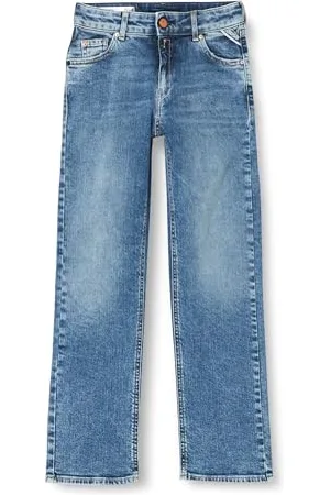 Replay Mädchen Jeans Malinua Super Stretch, (Blau), 10 Jahre