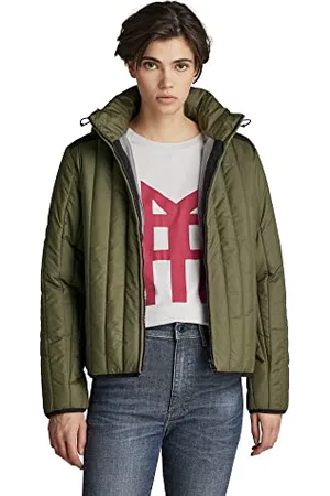 G-Star RAW Damen Meefic Vertical Quilted Jacke, , XL