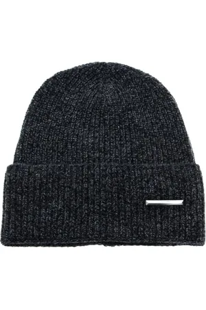 Calvin Klein Herren Pyramid Plaque Beanie K50K509933 Gestrickte Mütze, , OS