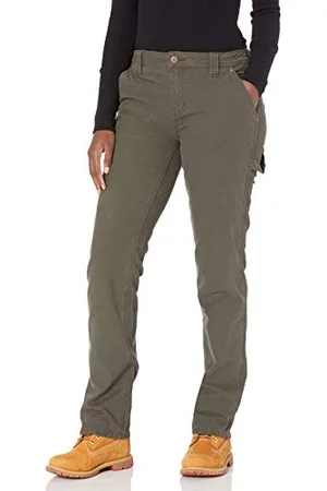 Dickies Damen Relaxed Straight Carpenter Duck Pant Arbeitshose, , 38