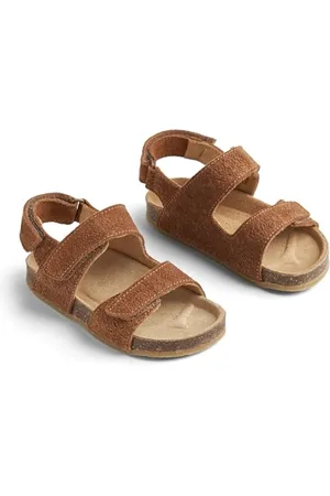 WHEAT Zehenfreie Kork-Sandale Cameron - Unisex - echtes Leder