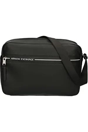 Armani Exchange Herren John, Line Detail, Messanger Bag Messenger Zip Top