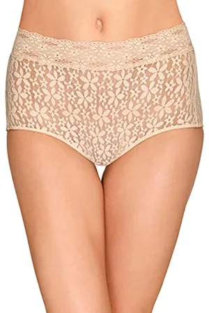 Wacoal Damen Halo Lace Brief Panty Slip, , Large