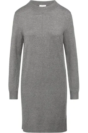 QS by s.Oliver Strickkleid mit Crewneck
