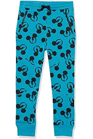 Amazon Disney | Marvel | Star Wars Jungen Fleece-Jogginghose mit Reißverschlusstasche (Früher Spotted Zebra), , 11-12 Jahre