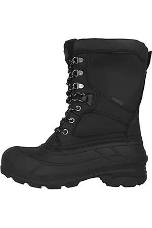 Kamik NATIONPRO, Herren Schneestiefel, Schwarz (Black-Noir), 42 EU (9 UK)