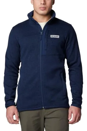 Columbia Herren Sweater Weather Full Zip Fleecejacke mit durchgehendem Reißverschluss, Collegiate Navy Heather, M