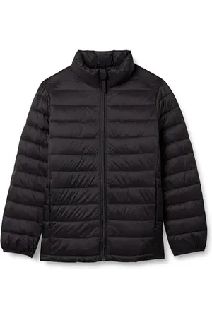 Amazon Jungen Leichte, Wasserbeständige Pufferjacke, Verstaubar, , 5 Jahre
