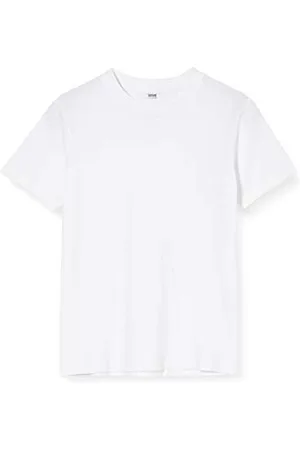 Build Your Brand Boys BY116-Kids Basic Tee T-Shirt, White, 134/140