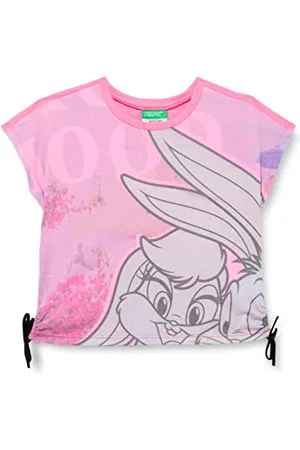 Benetton Mädchen T-shirt 3u29c105m T Shirt, , 110 EU