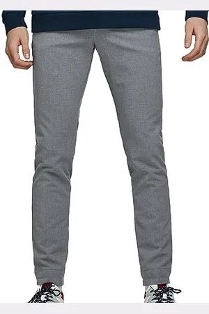 JACK & JONES Herren Jjimarco Jjconnor Akm 909 Grey Mel Noos Hose, , 31W / 34L EU