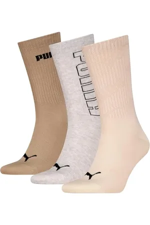 PUMA Unisex Mesh Logo Recycled Cotton Sock, , 43-46 (3er Pack)