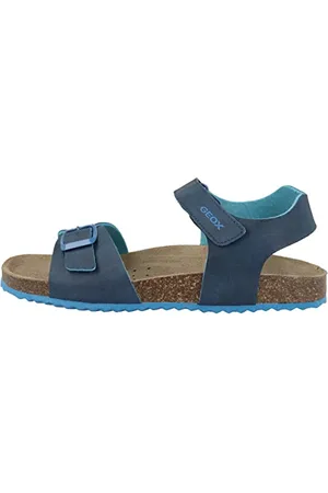 Geox J Ghita Boy Sandal, AVIO/Sky, 35 EU