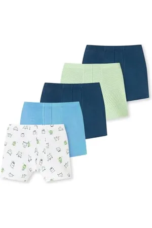 Schiesser Jungen 5 Pack Boxershort Unterhosen-95/5 Organic Bio Baumwolle-Größe 140 Unterwäsche, , 92 (5er Pack)