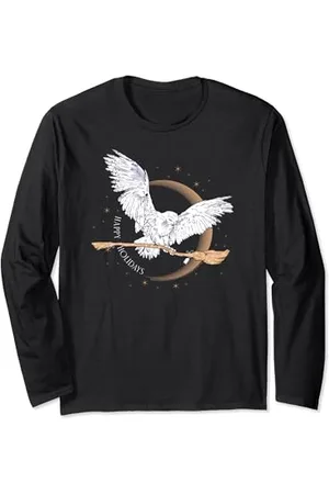 Harry Potter Happy Holidays Hedwig Langarmshirt