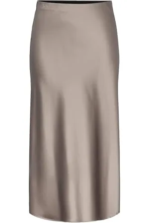 Y.A.S Y.A.S Damen PELLA HW MIDI Skirt S. NOOS Midirock, , XXL