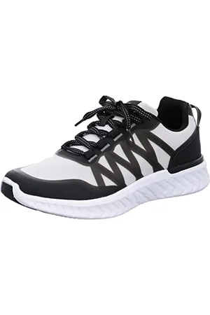 ARA Herren SAN Diego Sneaker, Light Grey,Black, 44 EU