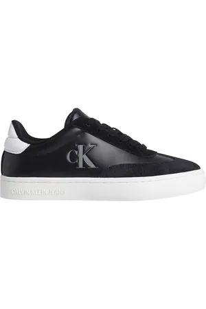Calvin Klein Jeans CLASSIC CUPSOLE LOW MG MIX Turnschuhe Damen, Schwarz (Black/Bright White), 40 EU