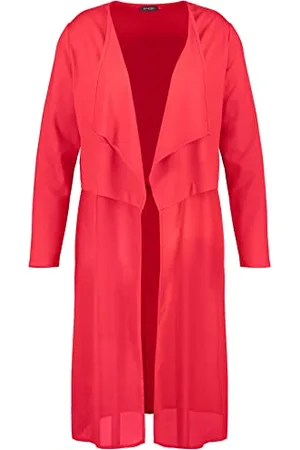 Samoon Damen 871019-26126 Jacke Gewirke, , 44 Große Größen