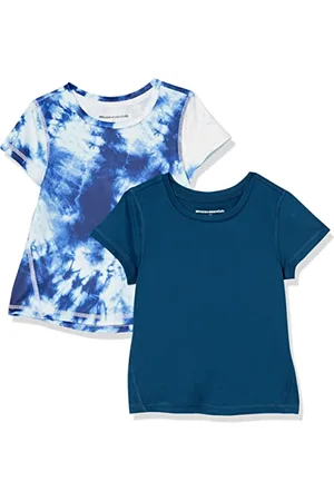 Amazon Mädchen Kurzärmelige Active-Funktions-T-Shirts, 2er-Pack, , 3 Jahre