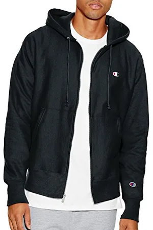 Champion Herren, Reverse Weave, Fleece Zip-up Hoodie for Men Sweatshirt, , Linke Brust, C, X-Large
