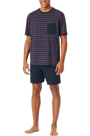 Schiesser Herren Schlafanzug kurz Rundhals - Nightwear Set, , 50