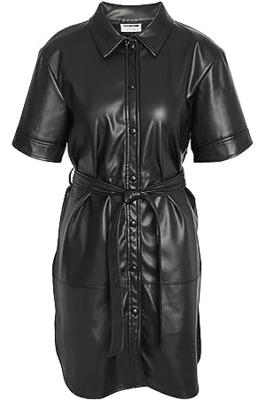 Noisy May Damen Nmandy Pu 2/4 Shirtdress Noos, , L