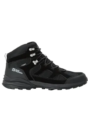 Jack Wolfskin Herren Trail Hiker Texapore MID M Wanderschuh, Black, 42 EU