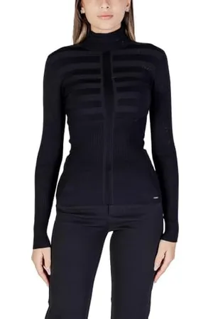 Morgan Damen Sweater 132-MENTOS.M, Rollkragen, Uni, , 36 (Herstellergröße: S)