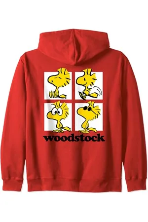 Peanuts Erdnüsse - Woodstock Grid Kapuzenjacke