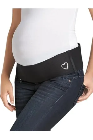 Anita Maternity Damen Bauchband BabySherpa, Einfarbig, Gr. Large, Schwarz (001)