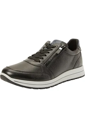 ARA Herren Matteo Sneaker, SCHWARZ,BLAU, 40 EU Weit