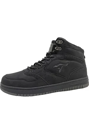KangaROOS Unisex K-Watch Bliz Sneaker, Jet Black/Mono, 42 EU