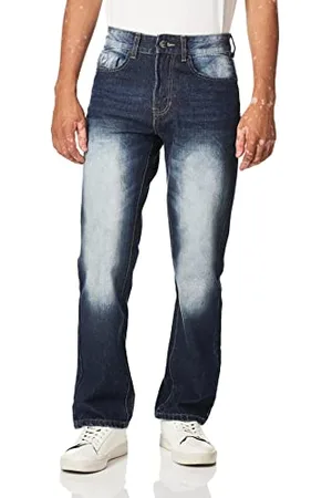 Southpole Herren 6181 Straight Fit Basic Streaky Denim Pants Jeans, , 32W / 34L