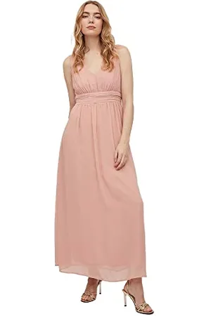 VILA Female Maxikleid Hinten gebundenes