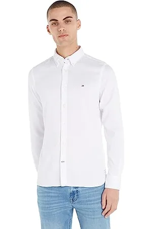 Tommy Hilfiger CORE FLEX DOBBY SF SHIRT Freizeithemden Herren, , M