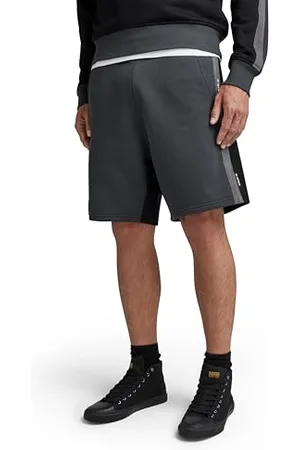 G-Star RAW Herren Tape Color Block Sweat Shorts