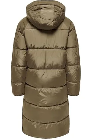 ONLY ONLNEWAMANDA LONG PUFFER COAT CC OTW