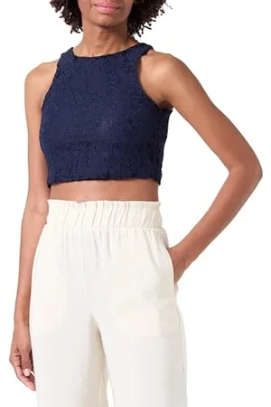 VERO MODA Vmmila Sl Crop Top JRS Ce Ga