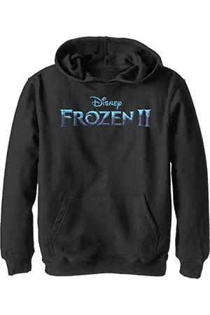 Disney Jungen Die Eiskönigin 2 Kapuzenpulli mit Frozen 2-logo, , S