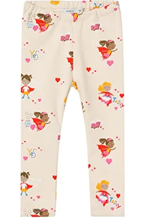 NAME IT Mädchen Nmfliva Sweat Legging Box Bru, , 110