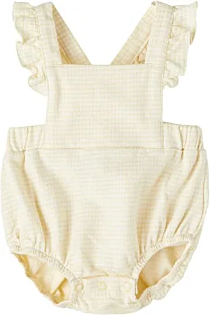 NAME IT Baby-Mädchen NBFJABINA Rumper Jumpsuit, Vetiver, 116