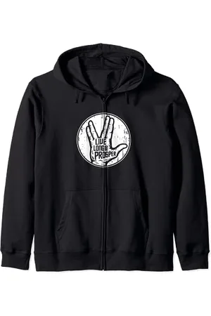 Star Trek : The Original Series Live Long & Prosper Circle Kapuzenjacke